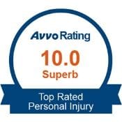 Top Rated Personal Injury Lawyer on Avvo